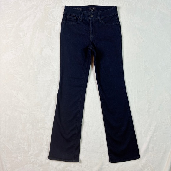 NYDJ Denim - NYDJ Barbara Bootcut Jeans Women 2 Dark Indigo Excellent Lift Tuck Denim
